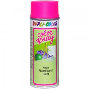 Vopsea Spray Fluorescenta DUPLI-COLOR Color Spray, 400ml, Roz Neon, Vopsea Spray, Vopsea Spray Decorativa, Vopsea Spray Roz, Vopsea pentru Crafting, Vopsea Fluorescenta, Spray Colorat pentru Decoratiuni, Vopsea Roz Neon Fluorescenta