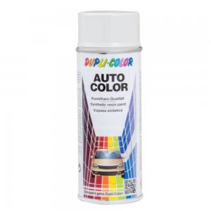 Vopsea Auto Alba Nemetalizata DUPLI-COLOR 350 ml, Auto Color Dacia, Alba, Vopsea Spray Auto, Vopsea Spray Alba, Vopsea pentru Caroserie, Vopsea Auto Alba, Spray Colorat pentru Caroserie, Vopsea Alba Auto