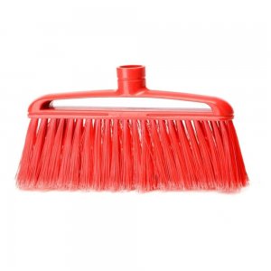 Matura OTI Shiny cu Filet, Polipropilena, Culoare Rosie, Rezerva Matura Universala, Rezerve Maturi, Cap de Matura cu Fir Lung, Cap de Matura din Plastic, Articole de Uz Casnic, Articole Menaj, Articole Curatenie