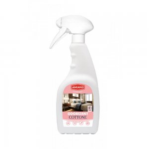 Odorizant cu Pulverizator pentru Camera Amiano Cottone, 750 ml, Odorizant Lichid pentru Camera, Odorizant Lichid Parfumat, Odorizant pentru Camera 750ml, Sticla Odorizant Lichid