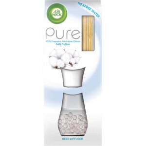 Betisoare Parfumate AIR WICK Reed Diffuser, Soft Cotton, 25 ml, Odorizant pentru Camera, Betisoare Parfumate Soft Cotton, Odorizant Betisoare AIR WICK, Betisoare Parfumate Soft Cotton, Betisoare Odorizante de Camera