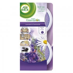 AIR WICK Gel Odorizant Stick-Up, Lavander, 2 Buc/Set, Parfum de Lavanda, Odorizant, Ideal pentru Spatii Mici, Odorizant de Camera, Set Odorizante AIR WICK, Odorizant Stick-up, Odorizant Gel Spatii Mici, Odorizant Parfum de Lavanda
