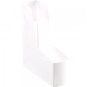 Suport Documente Vertical Fellowes G2Desk, 100% Plastic Reciclabil, 300x84x266 mm, Alb, Suport Documente, Suport de Documente, Suport Documente Plastic, Suport Documente Reciclabil, Suport Documente Birou, Organizator Documente