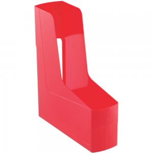 Suport Documente Vertical Fellowes G2Desk, 100% Plastic Reciclabil, 300x84x266 mm, Rosu, Suport Documente, Suport de Documente, Suport Documente Plastic, Suport Documente Reciclabil, Suport Documente Birou, Organizator Documente