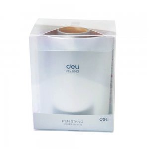 Suport Instrumente de Scris Deli, Gri/Portocaliu, Suport pentru Pixuri, Suport Pixuri, Suport pentru Instrumente de Scris, Suport pentru Creioane, Suport pentru Pixuri si Creioane, Suport Accesorii Birou