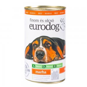 Conserva pentru Caini Eurodog, cu Vita, 1.24 kg, Mancare pentru Caini Eurodog, Conserva Eurodog 1.24 kg, Conserva Caini Eurodog, Mancare Caini Eurodog, Hrana Umeda pentru Caini, Hrana Umeda Caini, Mancare Umeda Caini, Conserve pentru Caini