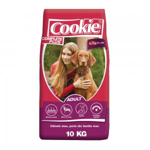 Mancare Caini Cookie 10 Kg, Everyday Complete Plus cu Vita, Mancare Caini Cookie, Mancare pentru Caini Complete Plus, Hrana Caine, Hrana Caini, Hana pentru Caini, Hrana pentru Caine, Hrana Uscata pentru Caine