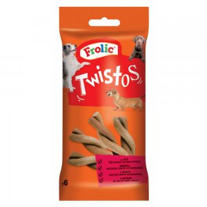 Recompense pentru Caini Frolic Twistos, 105g, Recompense Frolic, Recompense Caini, Recompense pentru Caini, Hrana Caini, Mancare Caini, Sticksuri Delcioase pentru Caini, Hrana Delicioasa pentru Caini