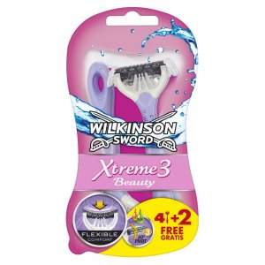 Set 4+2 Aparate de Ras Wilkinson Xtreme 3 Beauty cu 3 Lame, Lame de Epilat, Lame pentru Ras, Aparat pentru Ras, Aparat pentru Epilat Picioare, Aparat Wilkinson pentru Ras, Bicuri pentru Ras, Biguri de Ras pentru Femei, Biguri pentru Femei Set 4+2 Aparate de Ras Wilkinson Xtreme 3 Beauty cu 3 Lame, Lame de Epilat, Lame pentru Ras, Aparat pentru Ras, Aparat pentru Epilat Picioare, Aparat Wilkinson pentru Ras, Bicuri pentru Ras, Biguri de Ras pentru Femei, Biguri pentru Femei