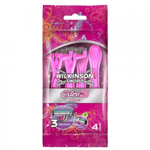 Set 4 Aparate de Ras Wilkinson Extra 3 Beauty, pentru Femei, cu 3 Lame, Lame de Epilat, Lame pentru Ras, Aparat pentru Ras, Aparat pentru Epilat Picioare, Aparat Wilkinson pentru Ras, Bicuri pentru Ras, Biguri de Ras pentru Femei, Biguri pentru Femei Set 4 Aparate de Ras Wilkinson Extra 3 Beauty, pentru Femei, cu 3 Lame, Lame de Epilat, Lame pentru Ras, Aparat pentru Ras, Aparat pentru Epilat Picioare, Aparat Wilkinson pentru Ras, Bicuri pentru Ras, Biguri de Ras pentru Femei, Biguri pentru Femei