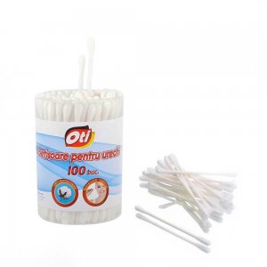 Betisoare pentru Urechi OTI, Bumbac Natural, 100 Buc/Set, Culoare Alba, Betisoare Cosmetice,Betisoare pentru Urechi, Betisoare Igiena Urechi, Betisoare din Bumbac pentru Urechi, Betisoare Curatare Urechi, Articole de Igiena Betisoare pentru Urechi OTI, Bumbac Natural, 100 Buc/Set, Culoare Alba, Betisoare Cosmetice,Betisoare pentru Urechi, Betisoare Igiena Urechi, Betisoare din Bumbac pentru Urechi, Betisoare Curatare Urechi, Articole de Igiena