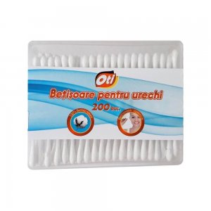 Betisoare pentru Urechi OTI, Bumbac Natural, 200 Buc/Set, Culoare Alba, Betisoare Cosmetice,Betisoare pentru Urechi, Betisoare Igiena Urechi, Betisoare din Bumbac pentru Urechi, Betisoare Curatare Urechi, Articole de Igiena Betisoare pentru Urechi OTI, Bumbac Natural, 200 Buc/Set, Culoare Alba, Betisoare Cosmetice,Betisoare pentru Urechi, Betisoare Igiena Urechi, Betisoare din Bumbac pentru Urechi, Betisoare Curatare Urechi, Articole de Igiena