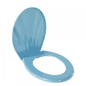 Capac WC Universal STERK, Plastic Albastru, Capace WC, Capace Standard WC, Capac Standard pentru WC, Capace Universale Albastre de WC, Capace Simple pentru WC