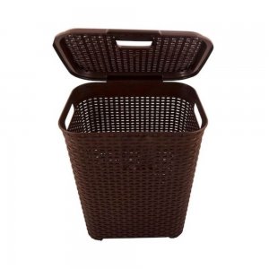 Cos pentru Rufe din Plastic, 40x32.5x50 cm, Capacitate 45L, Culoare Maro, Cosuri pentru Rufe din Plastic, Cos pentru Rufe fara Maner, Cos pentru Rufe cu Capac, Cos din Plastic pentru Haine, Accesorii Baie Cos pentru Rufe din Plastic, 40x32.5x50 cm, Capacitate 45L, Culoare Maro, Cosuri pentru Rufe din Plastic, Cos pentru Rufe fara Maner, Cos pentru Rufe cu Capac, Cos din Plastic pentru Haine, Accesorii Baie