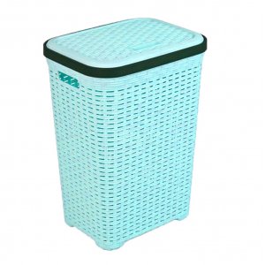 Cos de Rufe STERK, 46x36x51 cm, cu Capac, Rattan Turcoaz, Cosuri Rattan pentru Rufe, Cos din Rattan pentru Rufe cu Capac, Cos Mare pentru Rufe cu Capac, Cos din Rattan pentru Haine, Accesorii Baie, Cos Depozitare Haine cu Capac Cos de Rufe STERK, 46x36x51 cm, cu Capac, Rattan Turcoaz, Cosuri Rattan pentru Rufe, Cos din Rattan pentru Rufe cu Capac, Cos Mare pentru Rufe cu Capac, Cos din Rattan pentru Haine, Accesorii Baie, Cos Depozitare Haine cu Capac