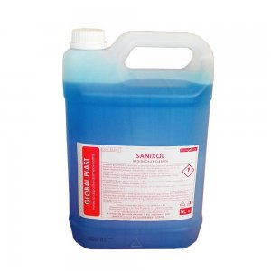  Detartrant Baie Sanixol, 5 L, Parfum Fresh, Culoare Albastra, Detartrant Parfum, Detartrant Lichid, Solutie Detartranta, Detartrant Suprafete Ceramice, Gel Detartrant Uz Profesional, Dezinfectant Gel, Detartrant Lichid pentru Curatare