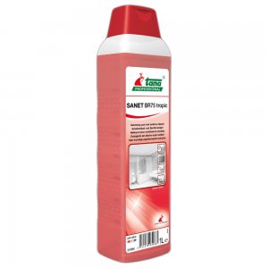 Solutie TANA Sanet BR75, 1 L, Solutie Dezinfectare, Detartrant Uz Profesional, Detartranti pentru Baie, Detartrant Lichid pentru Curatare, Articole pentru Uz Profesional, Solutie pentru Intretinerea Curateniei, Detergent Sanitar