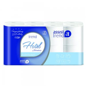 Hartie Igienica Assit Trend Hotel Harmony, 16 Role/Bax, 2  Straturi, Bax de Hartie Igienica, Hartie Igienica 2 Straturi, Hartie  Igienica Hotel Harmony 2 Straturi, Hartie Igienica Alba