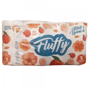 Hartie Igienica Alba FLUFFY, Parfum Piersici, 3 Straturi, 8 Role/Bax, 115 Foi/Rola, 9.2 cm, Hartie Igienica Parfumata, Hartie Igienica Simpla, Hartie Igienica Alba, Hartie Igienica Simpla la Bax, Hartie Igienica Fluffy Hartie Igienica Alba FLUFFY, Parfum Piersici, 3 Straturi, 8 Role/Bax, 115 Foi/Rola, 9.2 cm, Hartie Igienica Parfumata, Hartie Igienica Simpla, Hartie Igienica Alba, Hartie Igienica Simpla la Bax, Hartie Igienica Fluffy