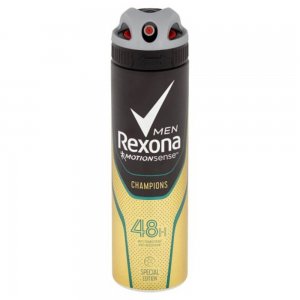 Deodorant Spray REXONA Champions, 150 ml, Protectie 48h, Deodorante Spray, Deodorant Rexona, Deodorant Rexona Spray, Deodorant Antiperspirant, Deodorant Barbati, Deodorante Barbati, Antiperspirant Barbati, Antiperspirant Rexona, Deodorant Antiperspirant