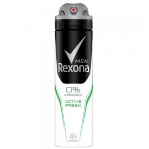 Deodorant Spray REXONA Active Fresh, 0% Aluminium Salt, 150 ml, Protectie 48h, Deodorante Spray, Deodorante Rexona, Deodorant Rexona Spray, Deodorant Parfumat, Deodorant Barbati, Deodorante Barbati, Deodorant Barbati Spray