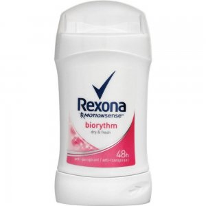 Deodorant Stick REXONA Biorythm, 40 ml, Protectie 48h, Deodorant Solid, Deodorante Solide, Deodorant Solid Femei, Deodorant Crema, Deodorant Stick Solid, Deodorant Femei, Deodorante Femei, Antiperspirante Femei, Antiperspirant Femei