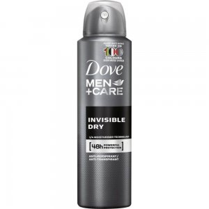 Spray Deodorant DOVE Men Invisible Dry, 150 ml, Deodorant Barbati, Deodorant Spray DOVE, Antiperspirant DOVE, Deodorante si Antiperspirante Barbati, Spray Antiperspirant, Ingrijire Corporala, Deodorante DOVE pentru Barbati