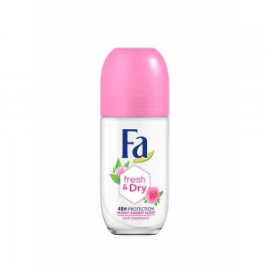 Deodorant Roll On FA, Bujori, 50 ml, 48 h Protectie, Formula Vegana, Deodorant Fa Fresh & Dry Peony Sorbet, Deodorant Parfum de Bujor, Deodorant Roll On pentru Femei, Deodorant Parfumat, Deodorante Femei, Deodorant Antiperspirant Fa