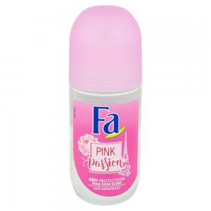 Deodorant Roll On FA, Pink Passion, 50 ml, 24 h Protectie, Formula Vegana, Deodorant Fa Pink Rose, Deodorant Parfum Dulce de Trandafiri Roz, Deodorant Roll On pentru Femei, Deodorant Parfum Trandafir Roz, Deodorante Femei