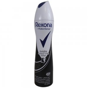 Deodorant Spray Rexona Motion Sense, 150 ml, Invisible On Black & White, pentru Femei
