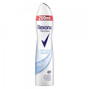 Deodorant Spray Antiperspirant Rexona 200 ml, MotionSense Cotton Dry Algodon, Deodorant Spray Rexona MotionSense, Deodorant Antiperspirant Rexona MotionSense, Antiperspirant Rexona MotionSense Pink Blush
