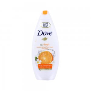 Gel de Dus DOVE Go Fresh, 250 ml, Parfum de Mandarine si Floare de Tiara, Gel de Dus Parfum Deosebit, Gel de Dus Revigorant, Geluri de Dus Parfumate, Geluri de Dus Hidratante, Gel de Dus Energizant, Geluri de Dus Dove