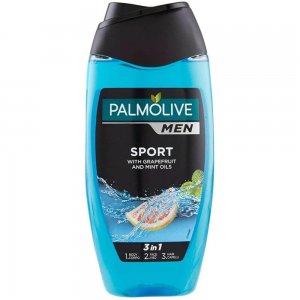 Gel de Dus PALMOLIVE Men Sport, 500 ml, Extract de Grapefruit si Ulei de Menta, 3 in 1, Geluri de Dus Palmolive, Gel de Corp, Geluri de Dus, Gel de Dus Palmolive, Gel de Dus Corp, Gel de Dus Hidratant, Gel de Dus Barbati