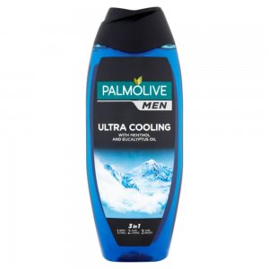 Gel de Dus PALMOLIVE Men Ultra Cooling, 500 ml, Extract de Menta si Ulei de Eucalipt, 3 in 1, Geluri de Dus, Gel de Corp, Geluri de Dus Palmolive, Gel de Dus Palmolive, Gel de Dus Corp, Gel de Dus Hidratant, Gel de Dus Barbati