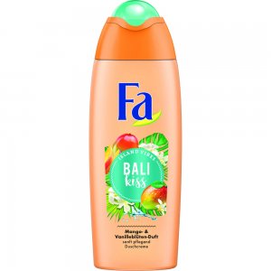 Gel de Dus FA Island Vibes Bali Kiss, 250 ml, Parfum de Mango, Formula Vegana, Gel de Dus FA, Gel de Dus cu Parfum, Gel de Dus Bali Kiss, Gel de Dus Vegan, Gel de Dus Natural