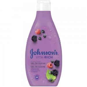 Gel de Dus JOHNSONS Vita Rich, 750 ml, cu Extract de Fructe de Padure, Gel de Dus, Gel de Corp, Gel de Dus pentru Corp, Gel de Dus Hidratant, Gel pentru Dus, Produse Ingrijire Corp, Produse Igiena Corp, Cosmetice pentru Corp