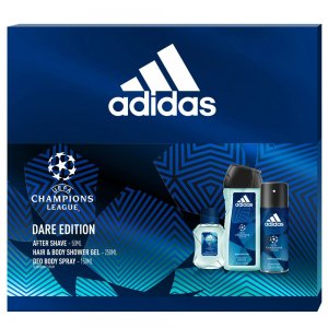 Set 3 Produse Adidas Dare Edition, After Shave 50 ml, Gel de Dus 250 ml, Deodorant 150 ml, Set Adidas, Gel de Dus Adidas, Deodorant Adidas, After Shave Adidas, Set Cadou, Set Cadou Adidas