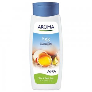 Sampon AROMA Fresh Egg, Cantitate 400 ml, Sampon pentru Par, Sampon AROMA, Sampon Antimatreata