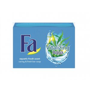 Sapun Solid FA Vitalizing Aqua, Acvatic, 90 g, Sapun pentru Maini, Sapun Solid pentru Maini, Sapun pentru Piele Normala, Sapun Solid Hidratant, Sapun Solid pentru Curatare, Sapun Hidratant pentru Corp