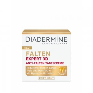 Crema de Zi pentru Ten DIADERMINE, Hyaluron, 50 ml, Crema Ten Anti Imbatranire, Crema de Fata Anti Rid, Crema de Fata cu Acid Hialuronic, Produse Diadermine Impotriva Imbatranirii Pielii, Creme Anti Riduri, Produse Cosmetice Diadermine