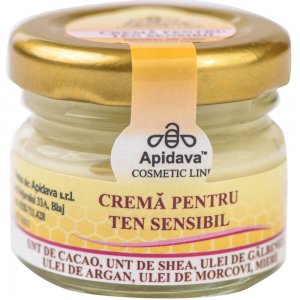 Crema pentru Ten Sensibil Apidava 30 ml, Crema Ten Sensibil, Crema Naturala Ten Sensibil, Crema Ten Sentibil Naturala, Apidava Crema pentru Ten, Apidava Crema Ten Sensibil, Crema Hidratanta, Crema Naturala Hidratanta