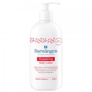Lotiune Corp BARNANGEN Repairing 400 ml, Piele Uscata si Aspra, Vegan, Lotiune Hidratanta pentru Corp, Lotiune de Corp Hranitoare, Crema de Corp Hidratanta, Crema Hranitoare pentru Corp