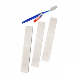 Set Periuta si Pasta Dinti, Aroma Menta, Culoare Alb/Albastru, Set Cosmetice pentru Hotel, Periuta si Pasta de Dinti la Set, Set Periuta si Pasta de Dinti, Periuta si Pasta de Dinti Mentolata, Set Ingijire Dentara, Set Cosmetice Hotel