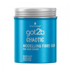 Guma Modelatoare de Par GOT2B Chaotic Fibre Gum, 100 ml, Strong Hold, Guma pentru Par, Guma de Par Modelatoare, Guma pentru Coafare, Guma pentru Coafare Par, Guma de Par pentru Barbati, Crema Modelatoare pentru Par