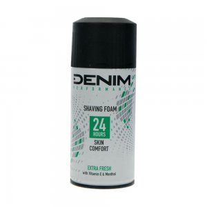 Spuma de Ras pentru Barbati DENIM Performance Extra Fresh, Confort 24 Ore, Cu Vitamina E si Mentol, 300 ml, Spuma de Ras cu Vitamina E, Spuma pentru Barbierit, Spuma pentru Ras cu Metol, Spuma de Ras Denim, Spuma de Ras Barbati Spuma de Ras pentru Barbati DENIM Performance Extra Fresh, Confort 24 Ore, Cu Vitamina E si Mentol, 300 ml, Spuma de Ras cu Vitamina E, Spuma pentru Barbierit, Spuma pentru Ras cu Metol, Spuma de Ras Denim, Spuma de Ras Barbati