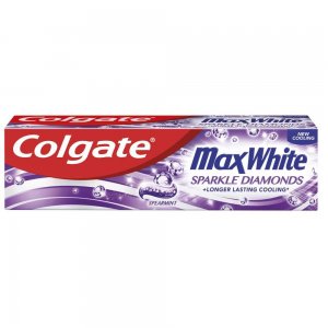 Pasta de Dinti COLGATE Max White Sparkle Diamonds, 75 ml, Pasta de Dinti pentru Albire, Articole Igiena Dentara, Pasta Dinti Colgate, Pasta Dinti Albire, Pasta Dinti Sensibili,Produse pentru Ingrjire Orala