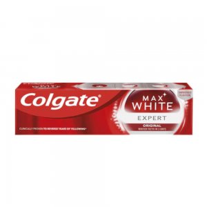 Pasta de Dinti COLGATE Max White Expert Original, 75 ml, Pasta de Dinti pentru Albire, Articole Igiena Dentara, Pasta Dinti Colgate, Pasta Dinti Albire, Pasta Dinti Sensibili,Produse pentru Ingrjire Orala