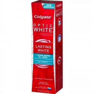 Pasta Dinti Colgate Optic White Lasting White, 75 ml, Pasta de Dinti pentru Albire, Colgate Optic White Lasting White Pasta de Dinti pentru Albire, Produse pentru Ingrjire Orala, Produse pentru Sanatate Orala, Igiena Orala, Ingrijire si Igiena Orala