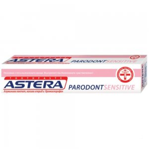 Pasta de dinti ASTERA, 75 ml, Parodont Sensitive, Pasta pentru Dinti, Pasta de Dinti Anticarii, Pasta de Dinti Pentru Albire