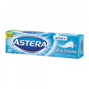Pasta de dinti ASTERA Active, 100 ml, Whitening, Pasta pentru Dinti, Pasta de Dinti Anticarii, Pasta de Dinti Pentru Albire, Articole Igiena Dentara, Produse pentru Ingrjire Orala, Produse pentru Sanatate Orala, Igiena Orala, Ingrijire si Igiena Orala